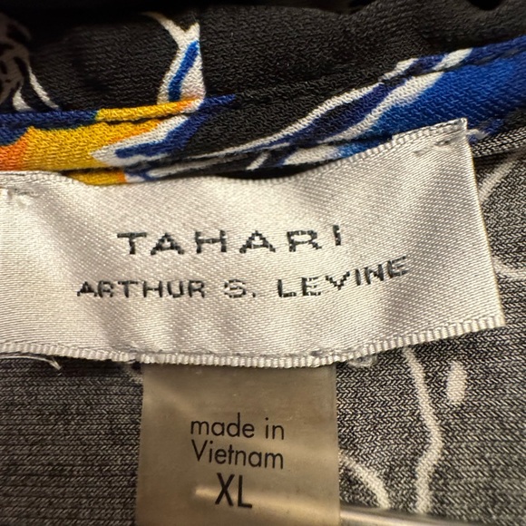 Tahari ASL Women’s Sleeveless Tie Neck Top, sz XL - Picture 2 of 2